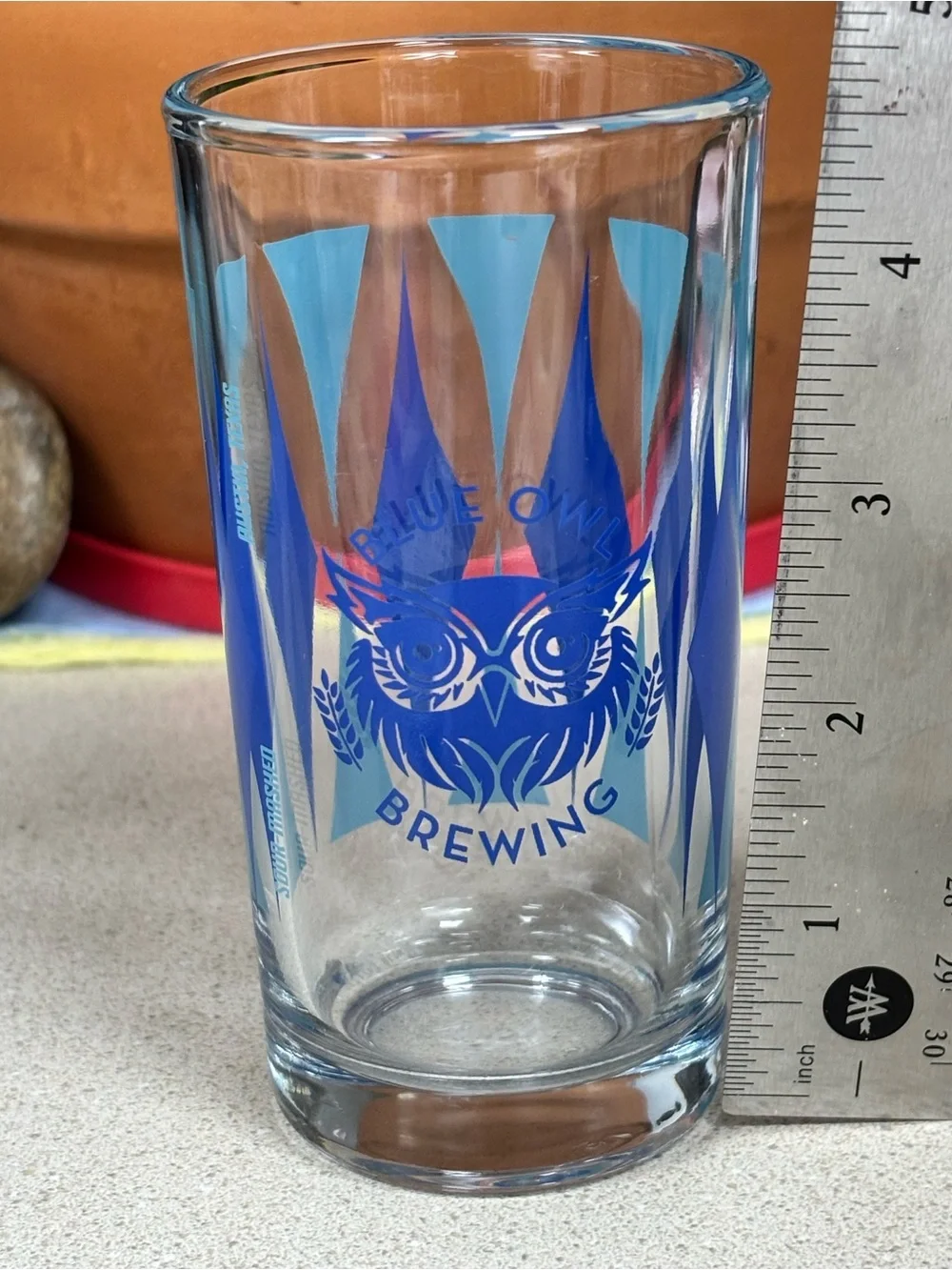 Blue Owl Brewing Drinking Glass
